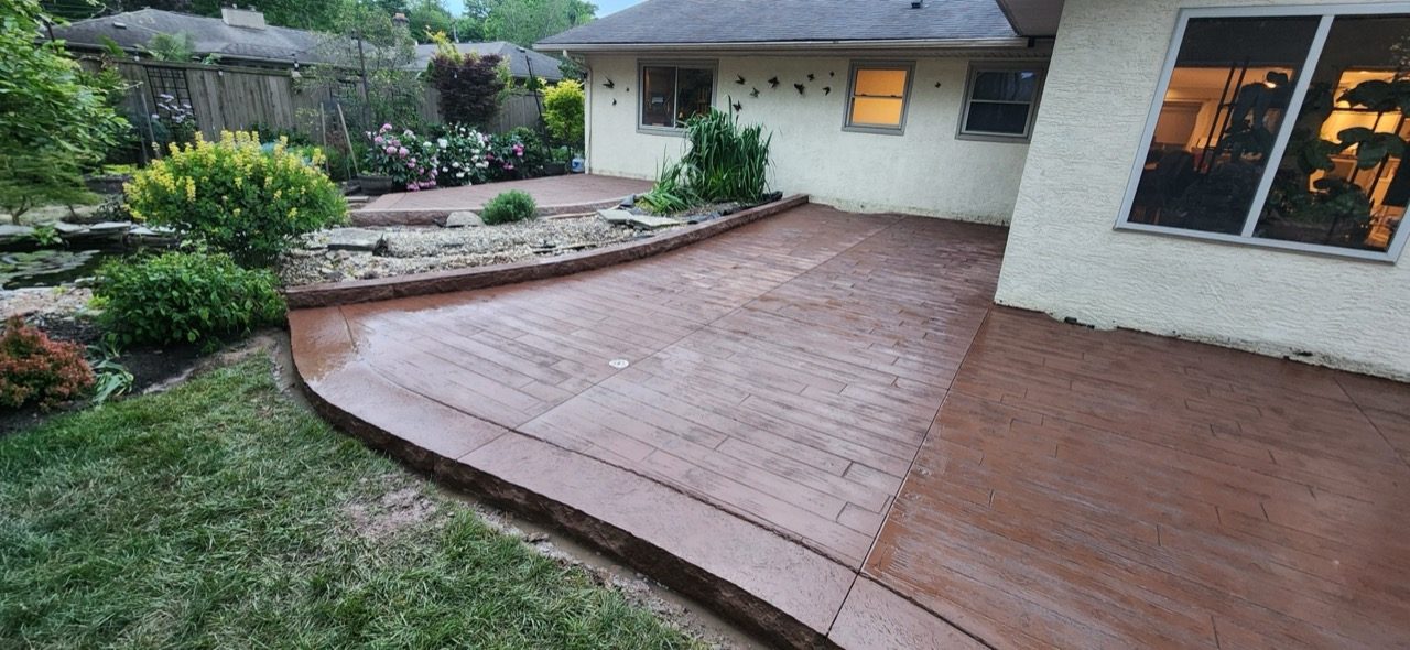Stamped Concrete in Columbus, Ohio